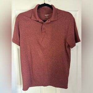 Old Navy Men's Burgundy Polo Shirt
